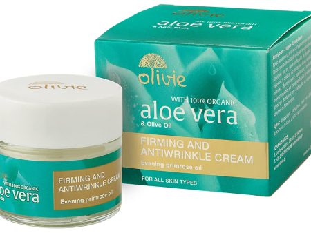 Crema facial antiarrugas y reafirmante con aloe vera on Sale