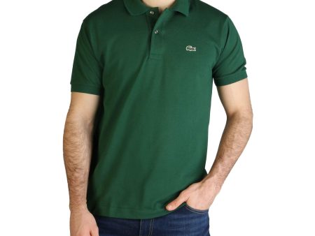 Camisa de Polo Lacoste L1212 para Hombre, Verde (Vert), Talla 2XG (144 x 136 cm busto y cintura) For Cheap