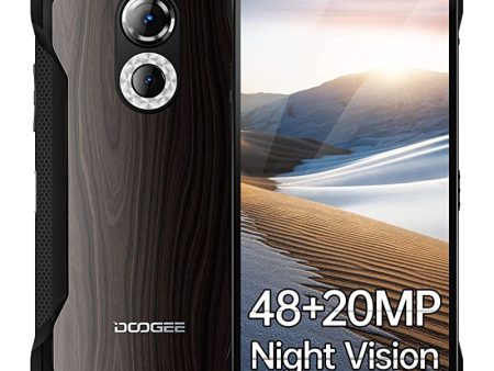 Doogee S61 Pro Teléfono Móvil Resistente (2022) 6GB+128GB, 48MP+20MP Visión Nocturna, Movil Irrompible 6.0 Pantalla, 5180mAh Móvil Antigolpes, IP68 Impermeable Android 12 Octa Core 4G Dual SIM NFC OTG on Sale