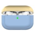 AHASTYLE PT-P2 For AirPods 1   2 Contrast Color Splittable Cover Ultra-thin Silicone Anti-drop Sleeve For Cheap