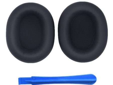 1 Pair For Sony WH-1000XM5 Replacement Earpad Headphone Silicone Ear Cap with Crowbar For Discount