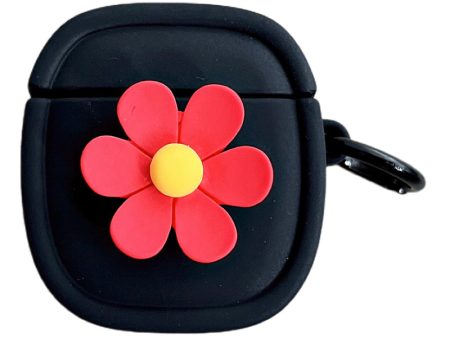 Silicone Case for Apple AirPods with Charging Case (2016)   (2019)   AirPods with Wireless Charging Case (2019) Flower Pattern Cover with Buckle Fashion